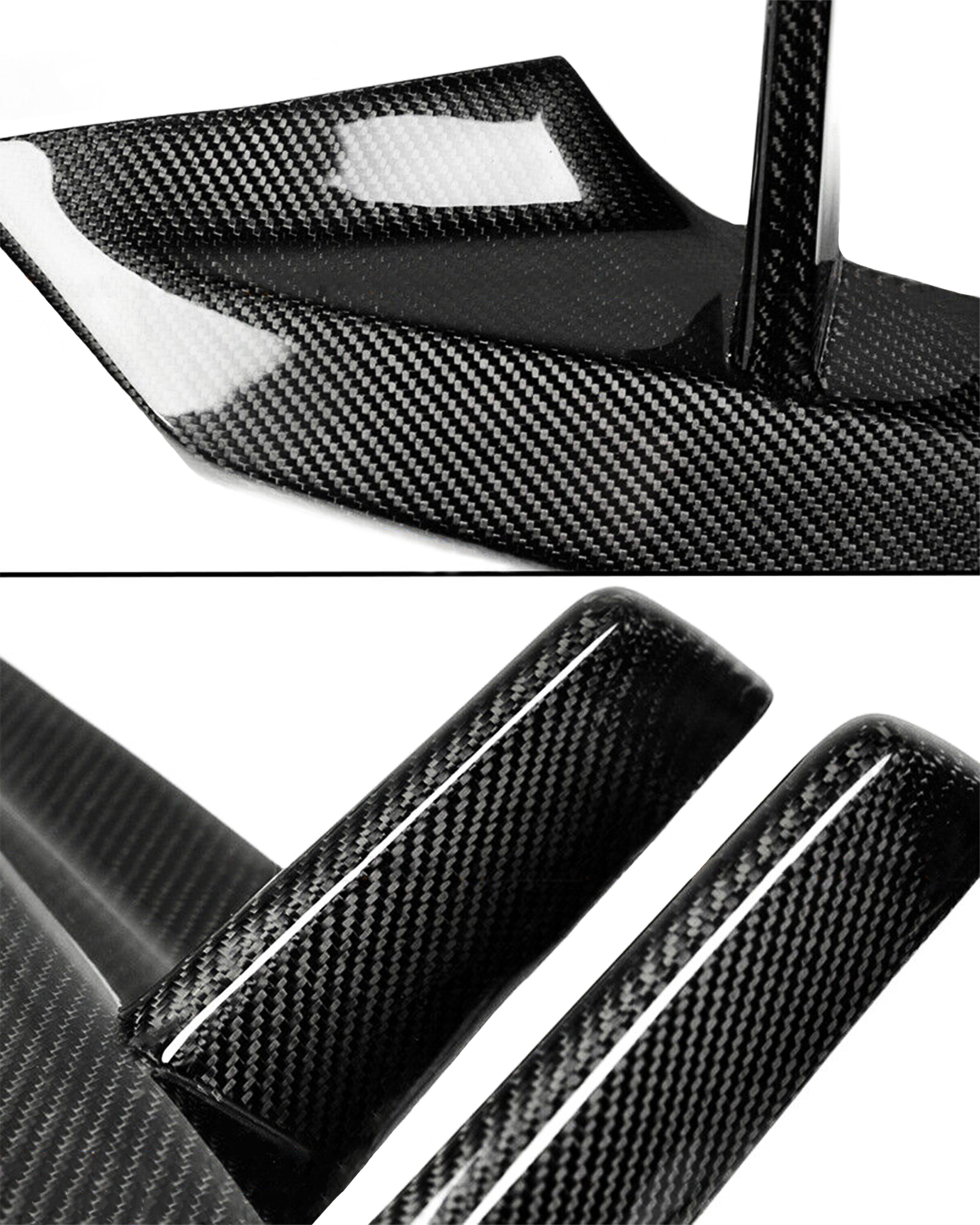 Carbon Fiber CTM-Style Front Bumper Air Duct Splitters – BMW F87 M2 Competition