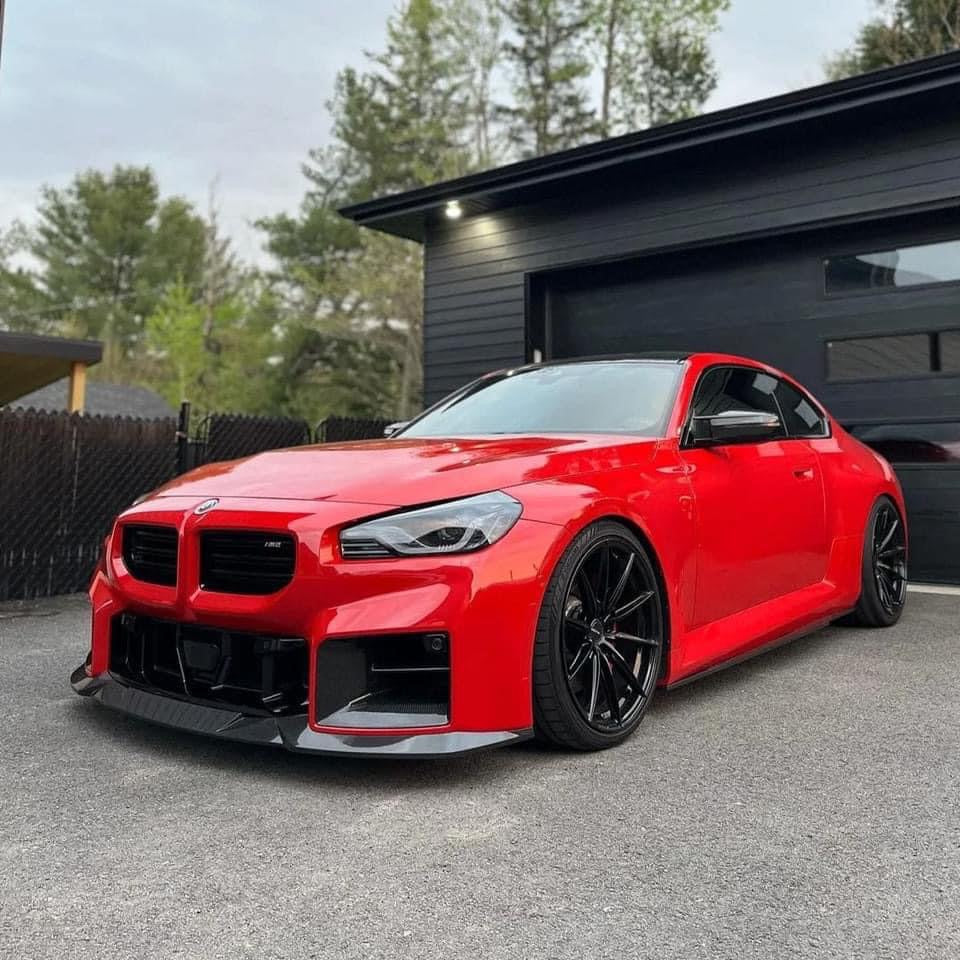 Carbon Fiber Front Lower Vent Overlays – BMW G87 M2