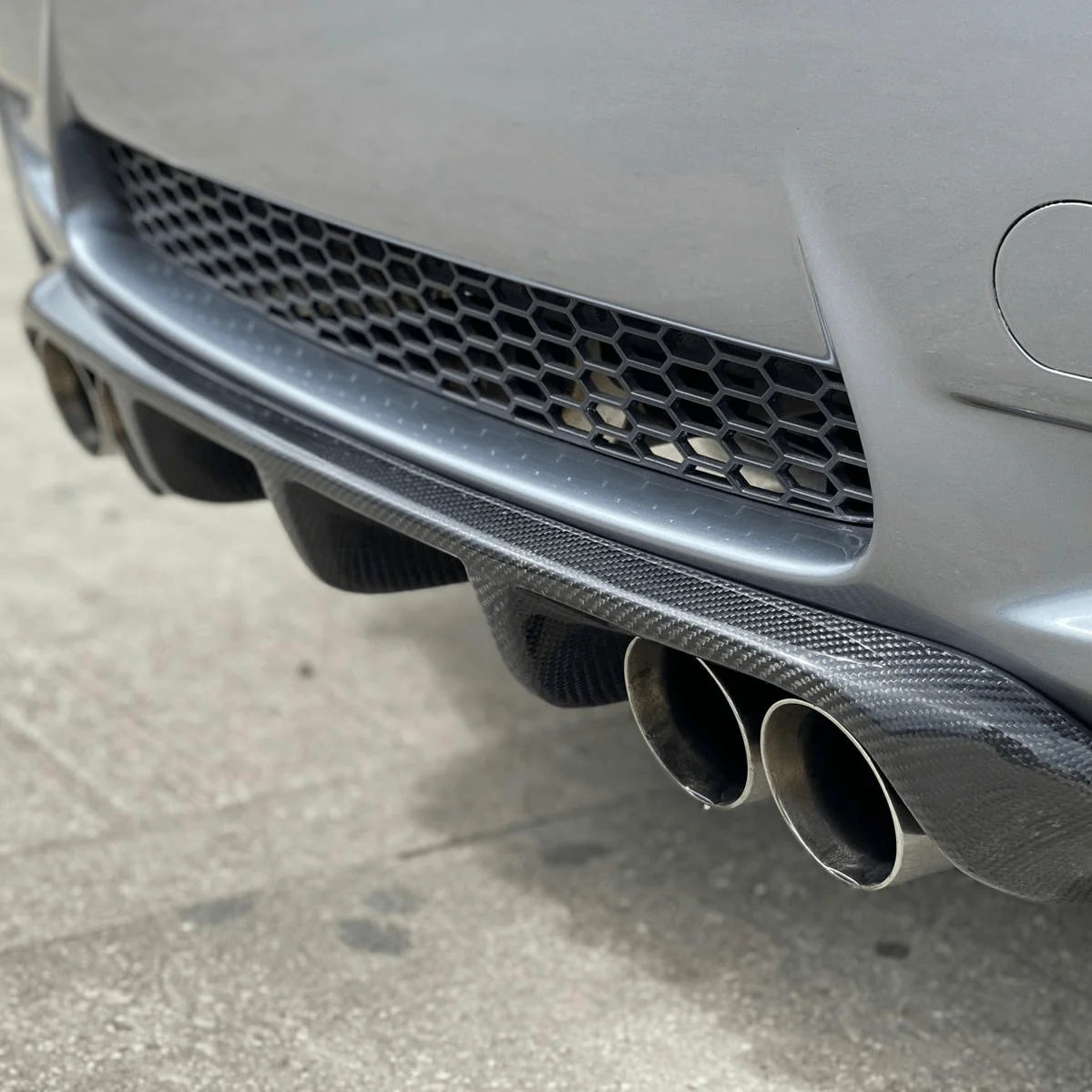 E93 Rear Diffuser Performance Style Carbon Fiber Rear Diffuser – BMW E90 / E92 / E93 M3 ...