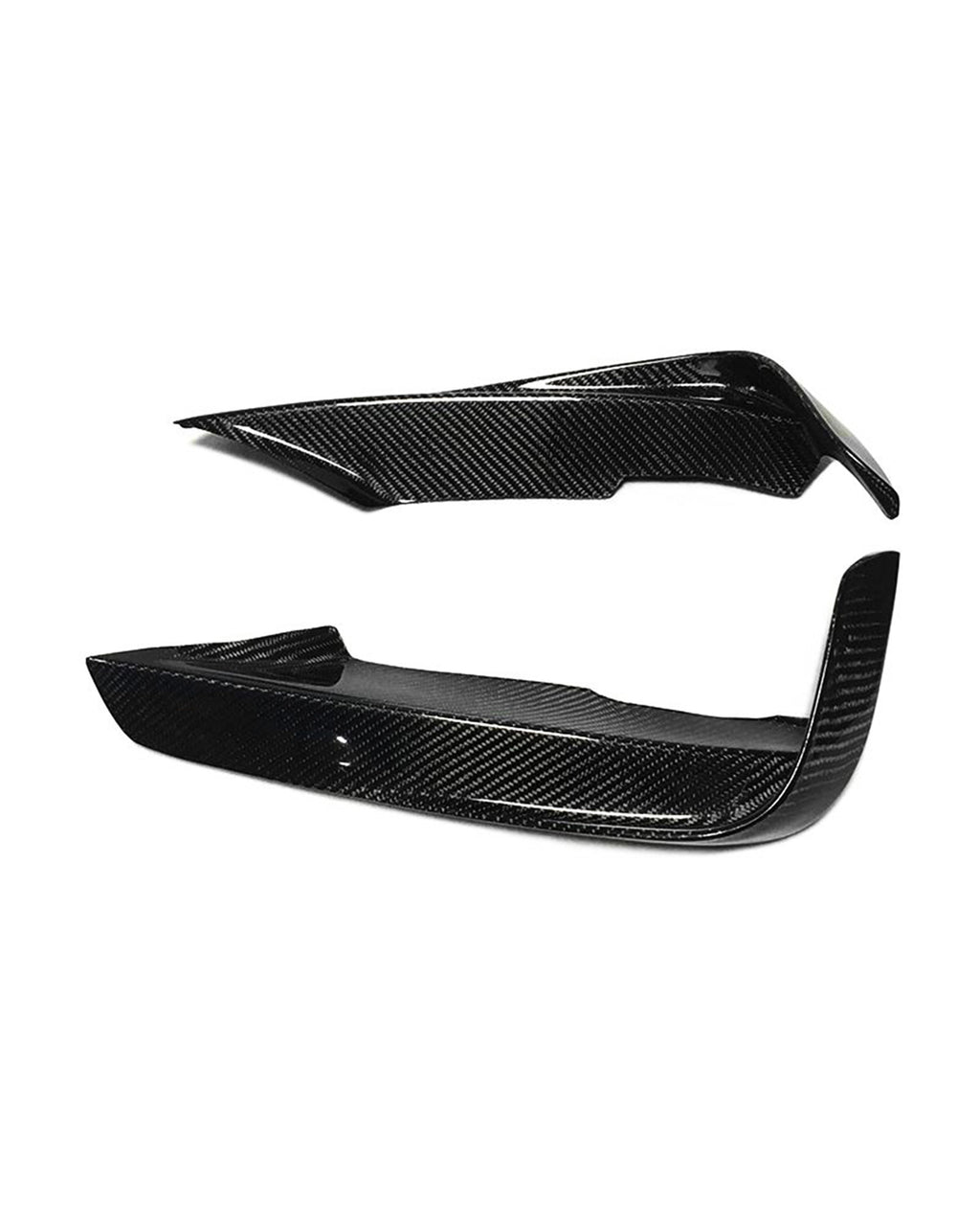 Carbon Fiber Front Fangs – BMW F30 3 Series