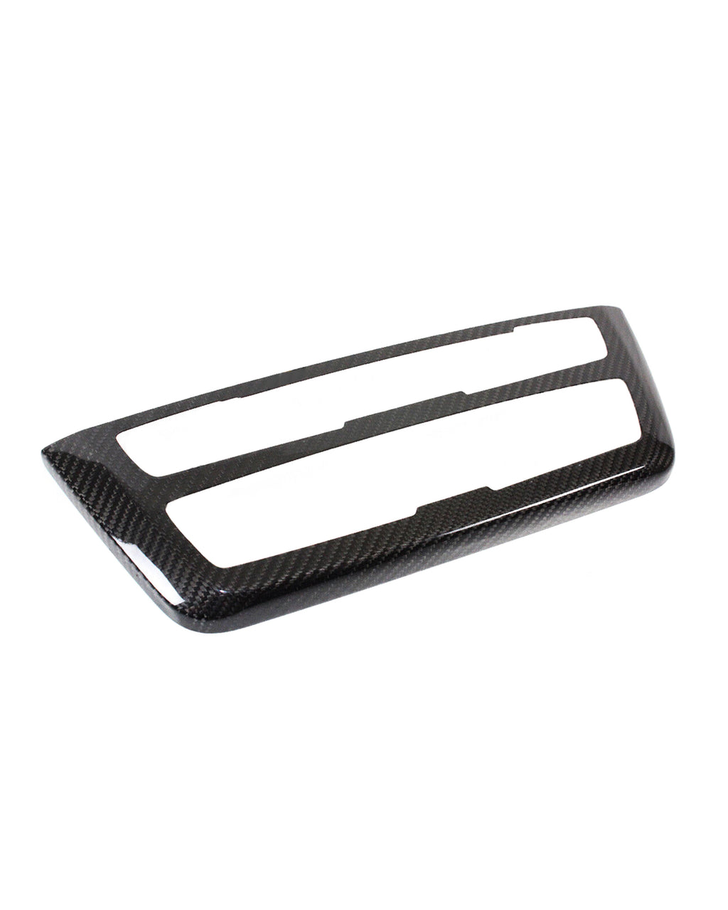Carbon Fiber CD/AC Control Panel Trim – BMW F30 / F32 / F33 / F36