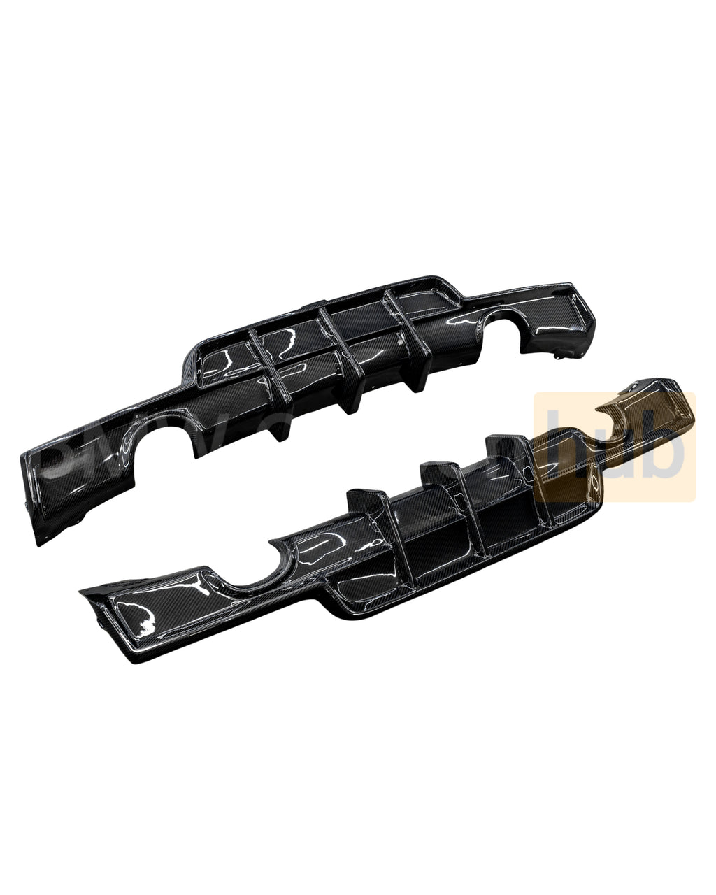 Signature Series Carbon Fiber Rear Diffuser – BMW F30 3 Series