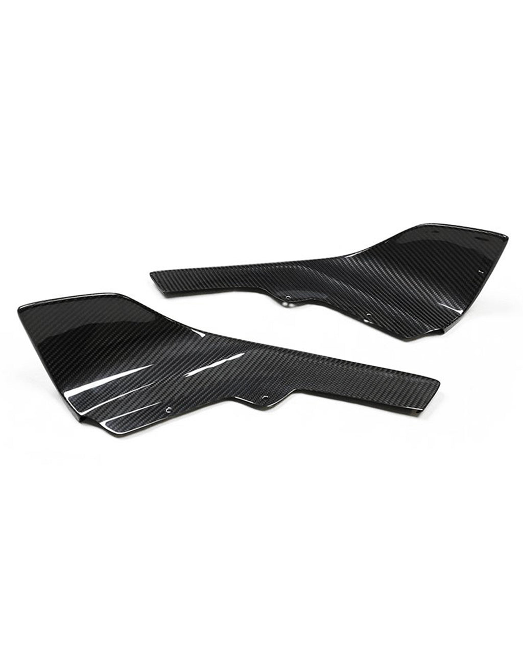MP Style Carbon Fiber Front Splitters – BMW F87 M2