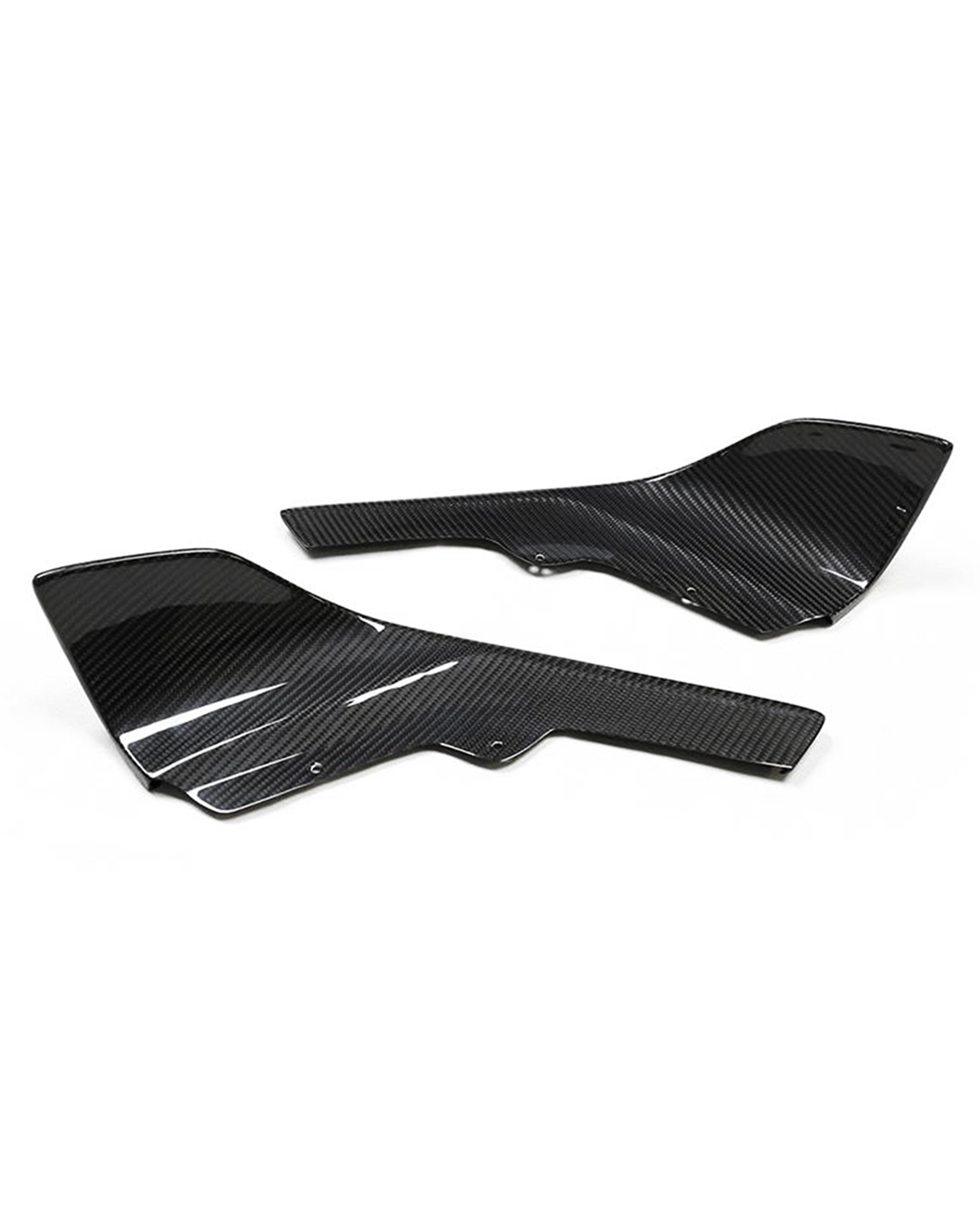 MP Style Carbon Fiber Front Splitters – BMW F87 M2