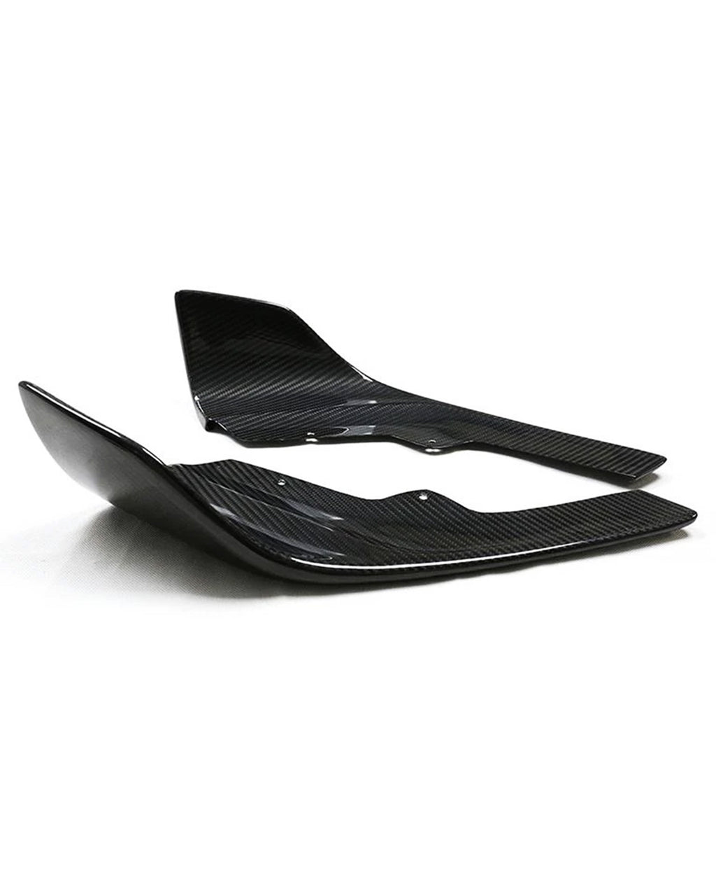 MP Style Carbon Fiber Front Splitters – BMW F87 M2