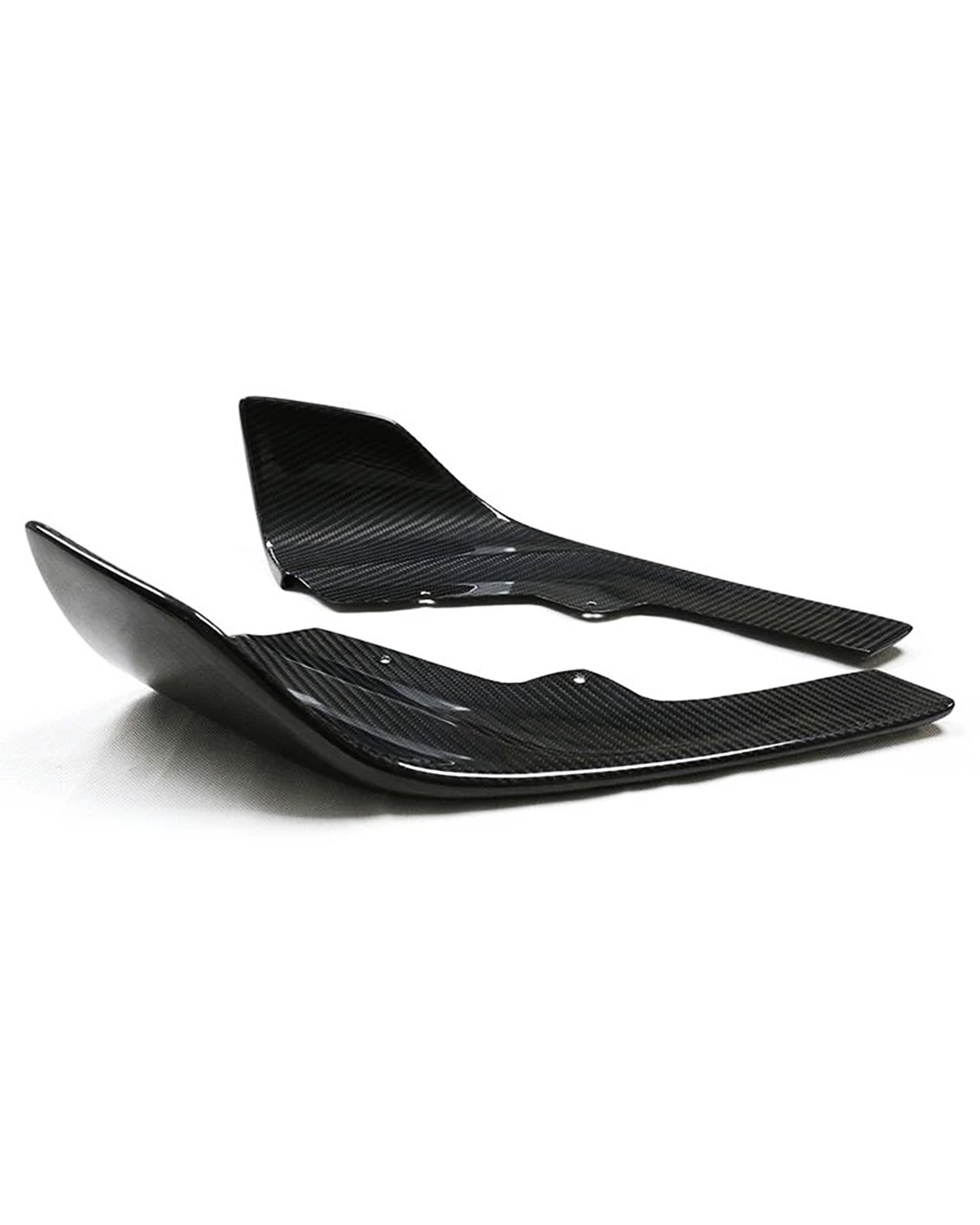 MP Style Carbon Fiber Front Splitters – BMW F87 M2