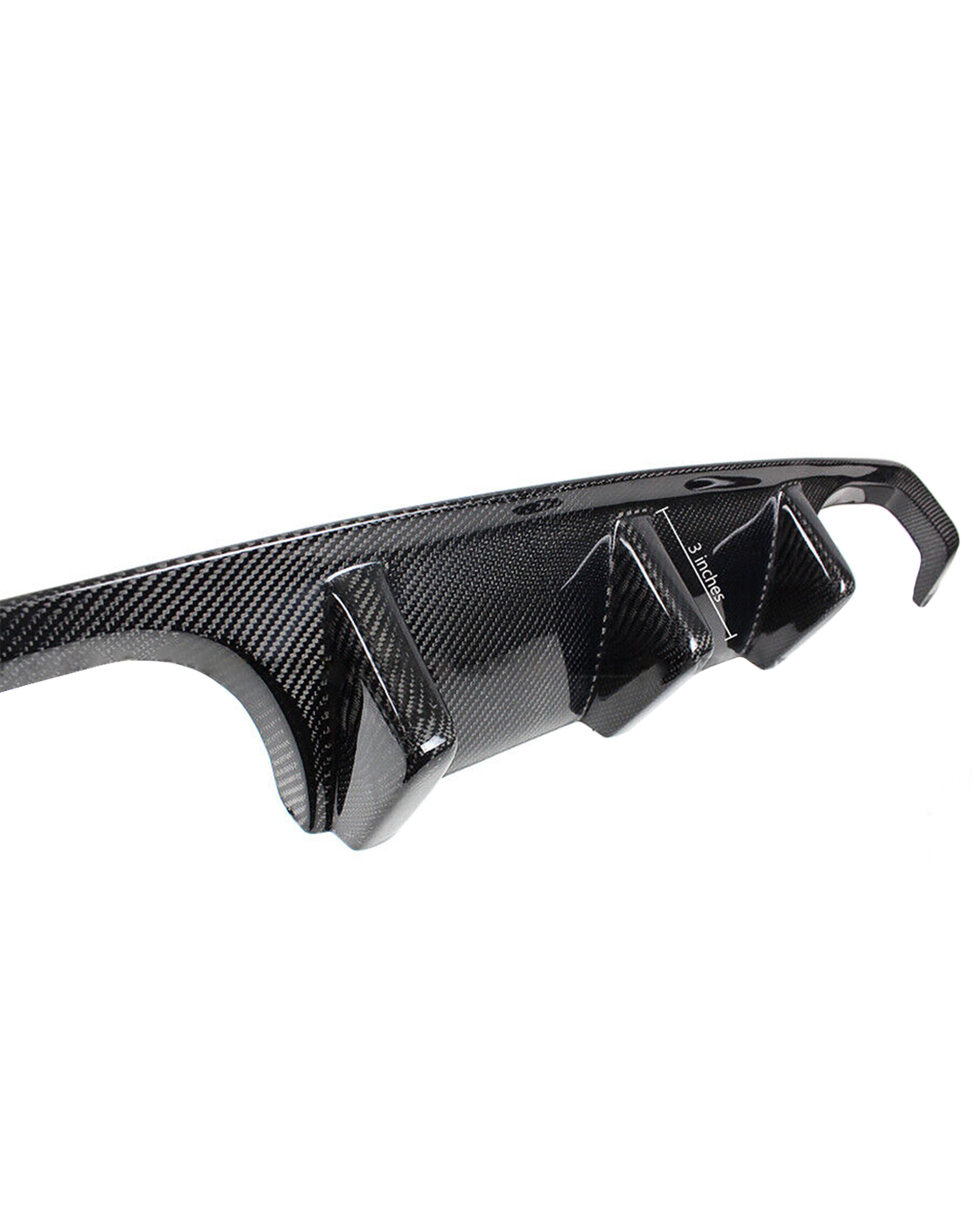 Big Fin Carbon Fiber Rear Diffuser – BMW F80 M3 / F82 M4