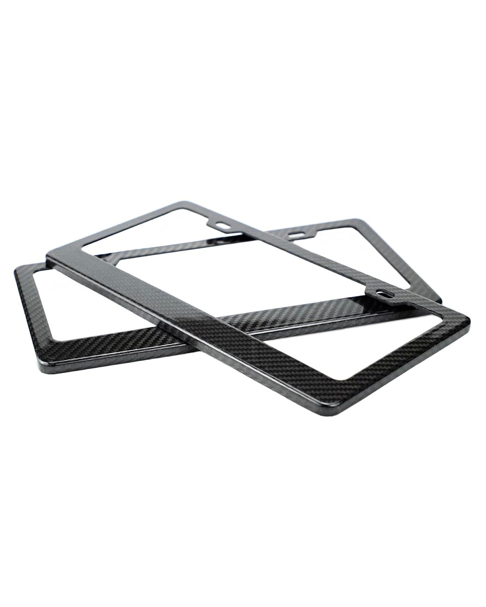 Carbon Fiber License Plate Frame – Universal Fit