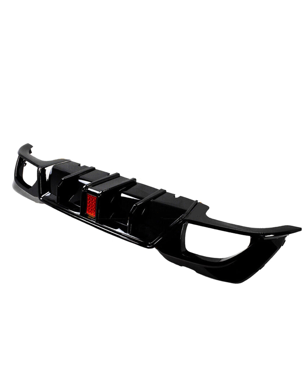 CMS Style Gloss Black Rear Diffuser with LED Light – BMW G20 3 Series