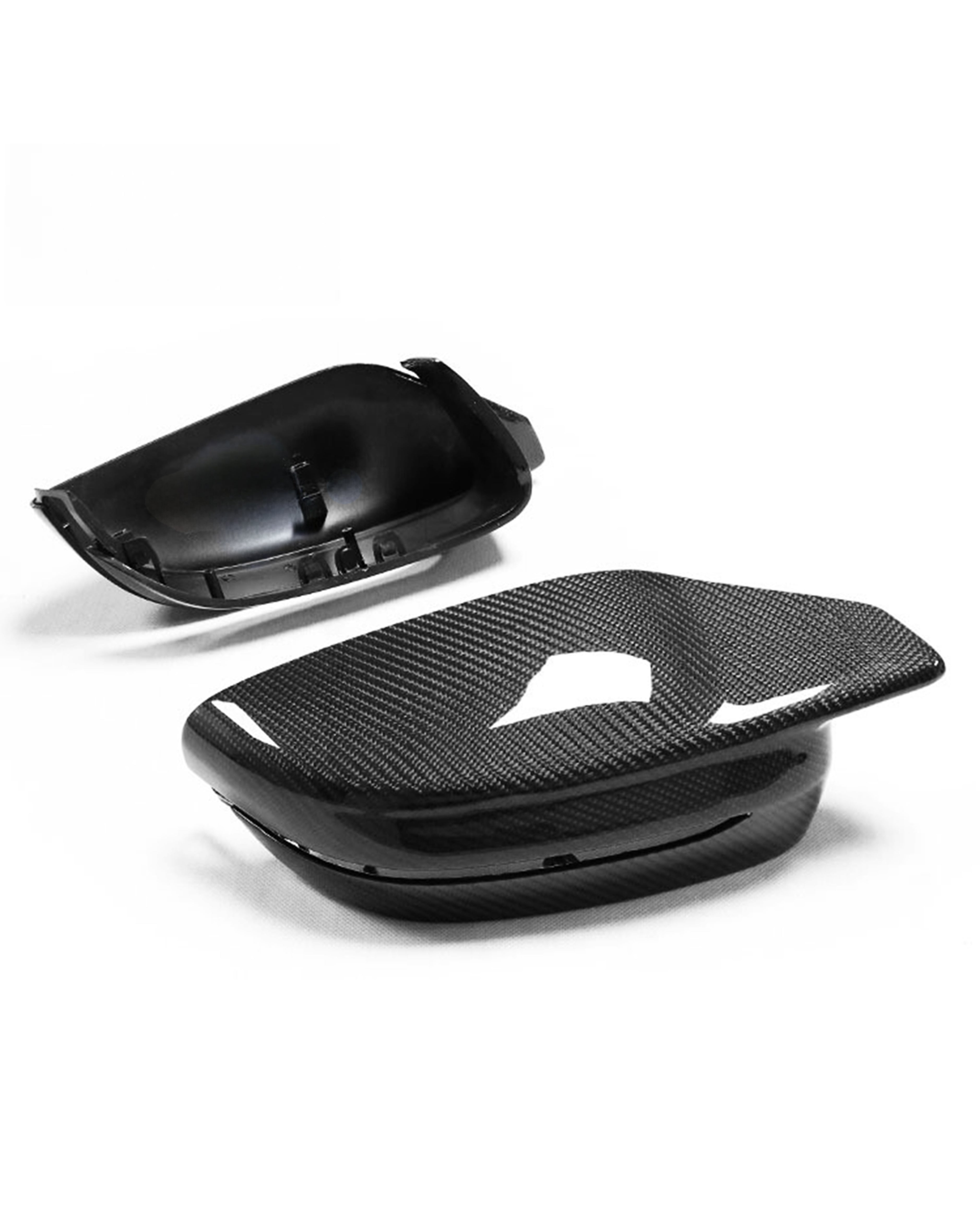 G8X-Style Carbon Fiber Mirror Caps – BMW G20 3 Series