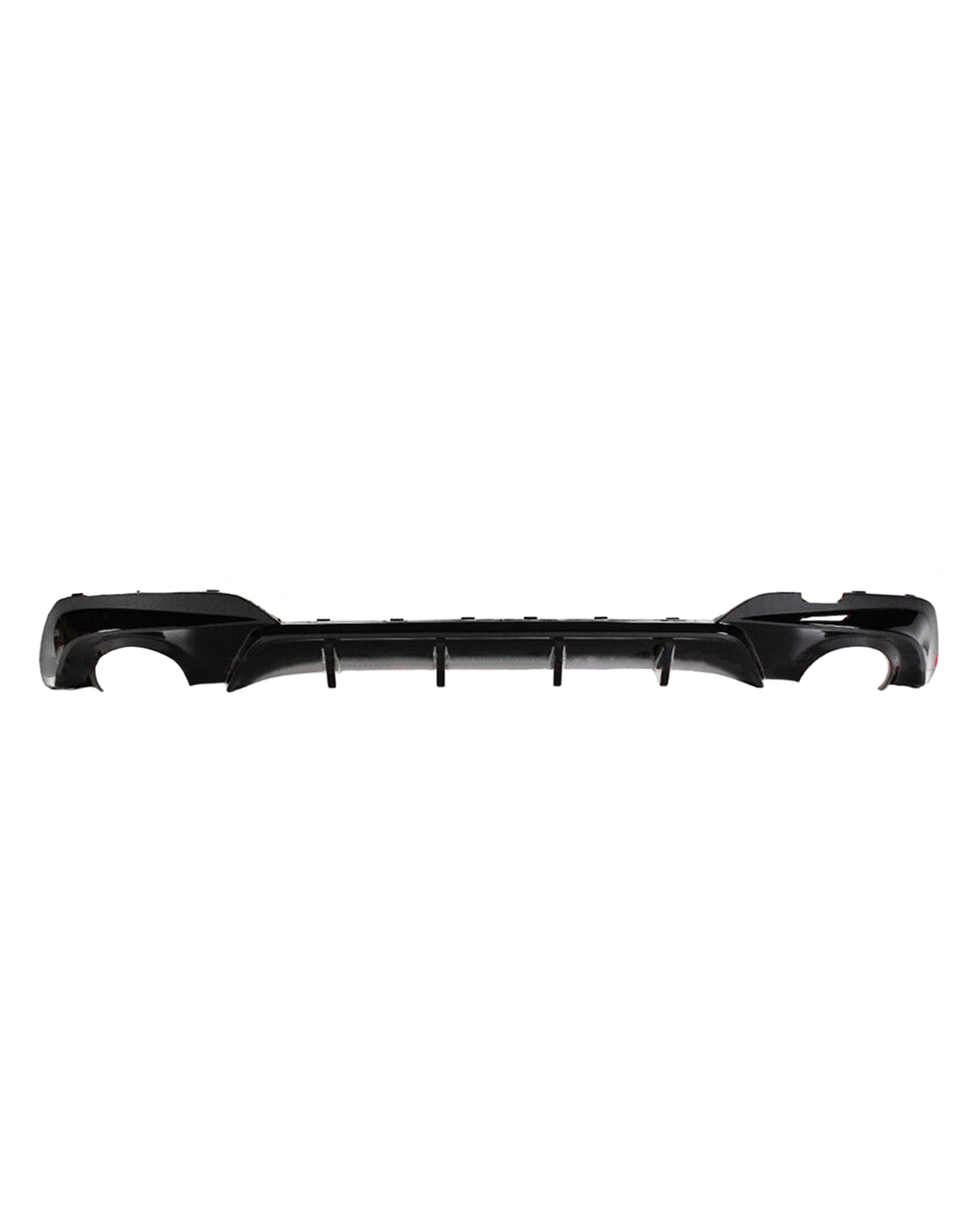 Gloss Black Dual Exit Rear Diffuser – BMW G20 3 Series