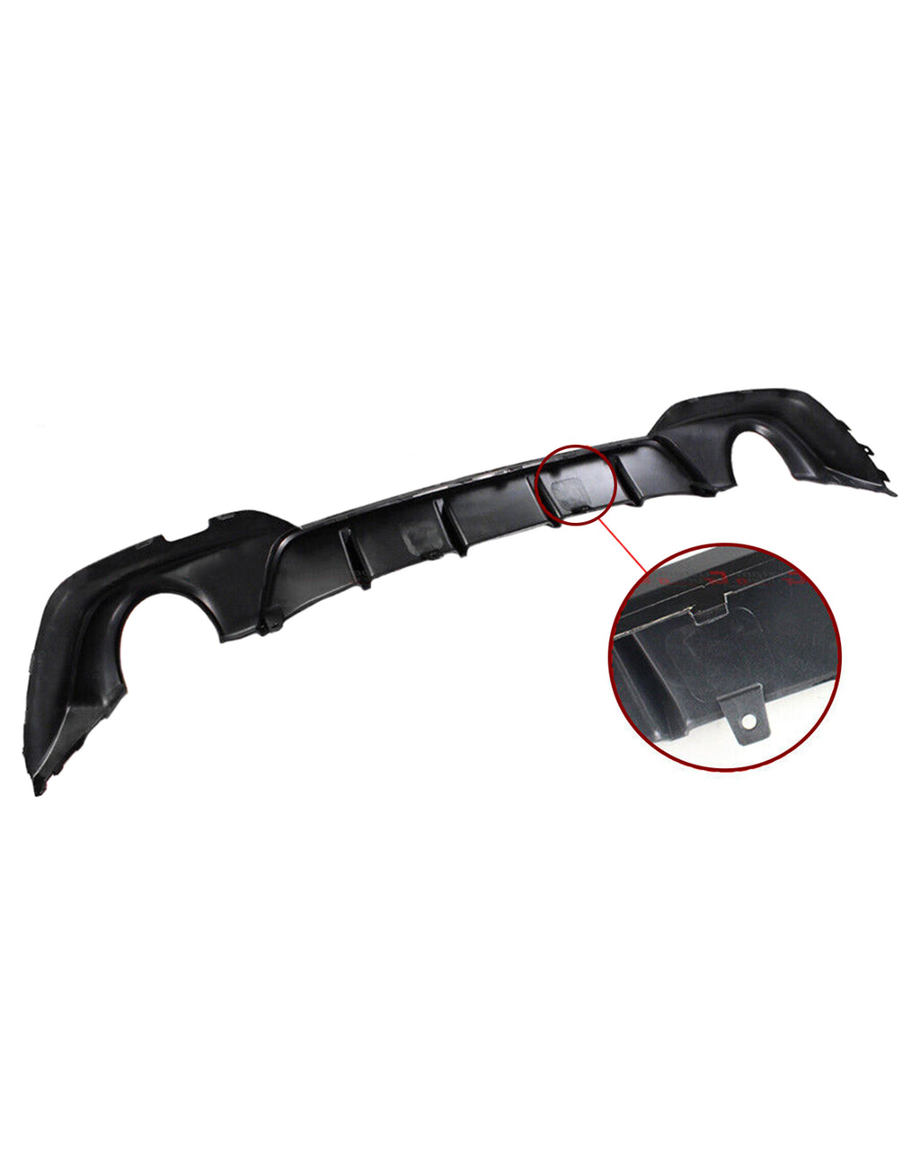 Gloss Black Dual Exit Rear Diffuser – BMW G20 3 Series