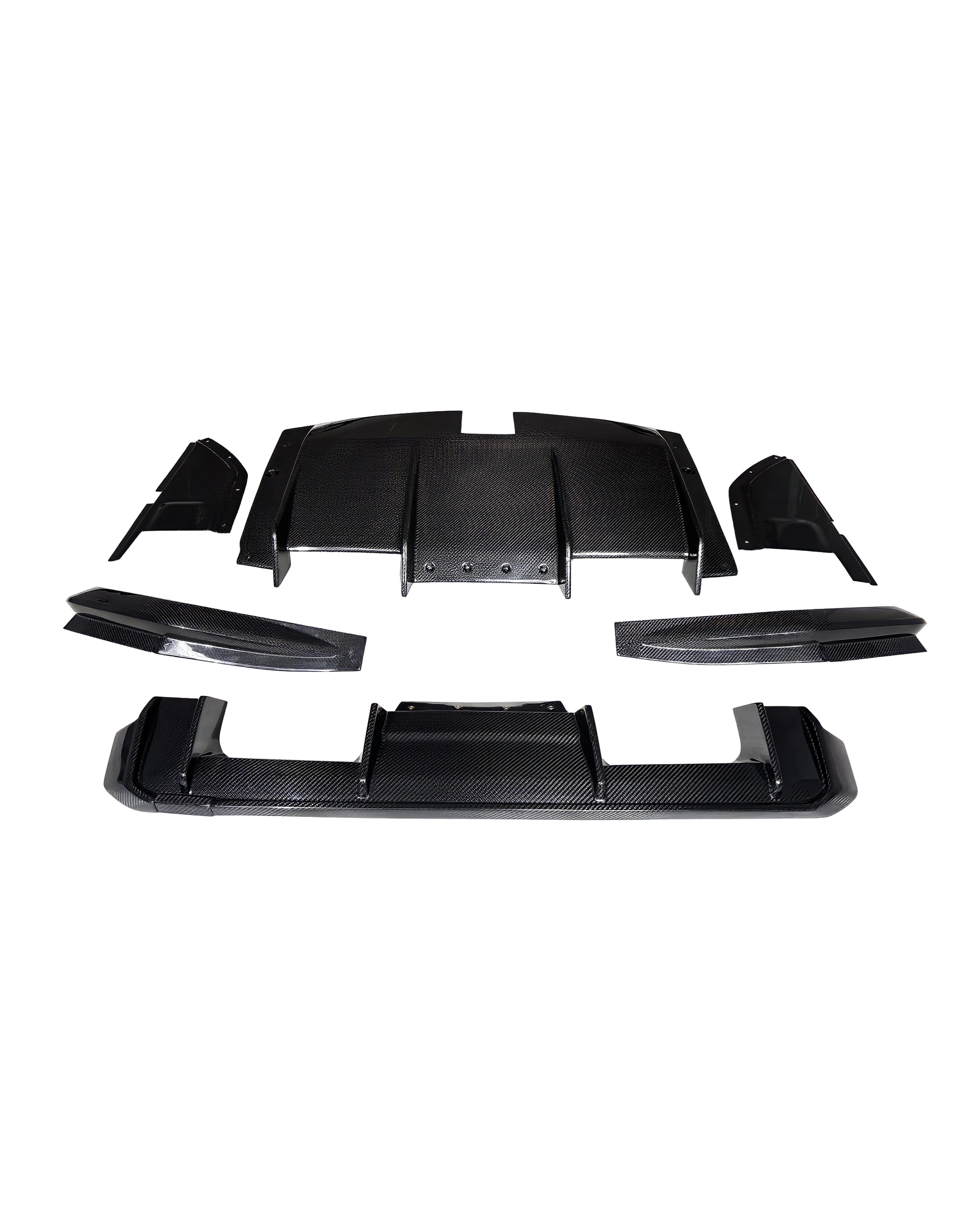 Carbon Fiber GTX 7 Piece Rear Diffuser – BMW G80 M3 / G82 G83 M4