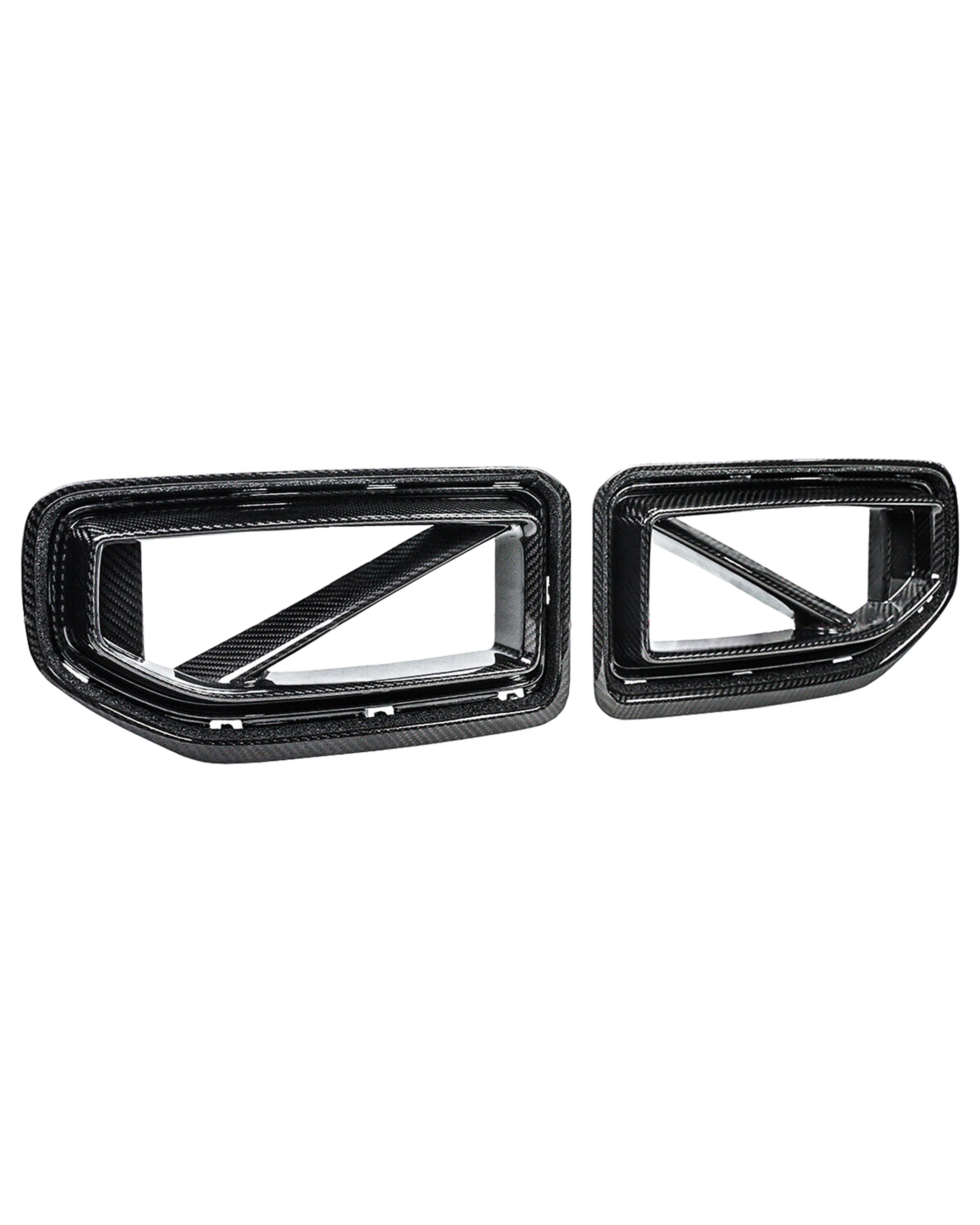 SQ Style Dry Carbon Fiber Grills – BMW G87 M2