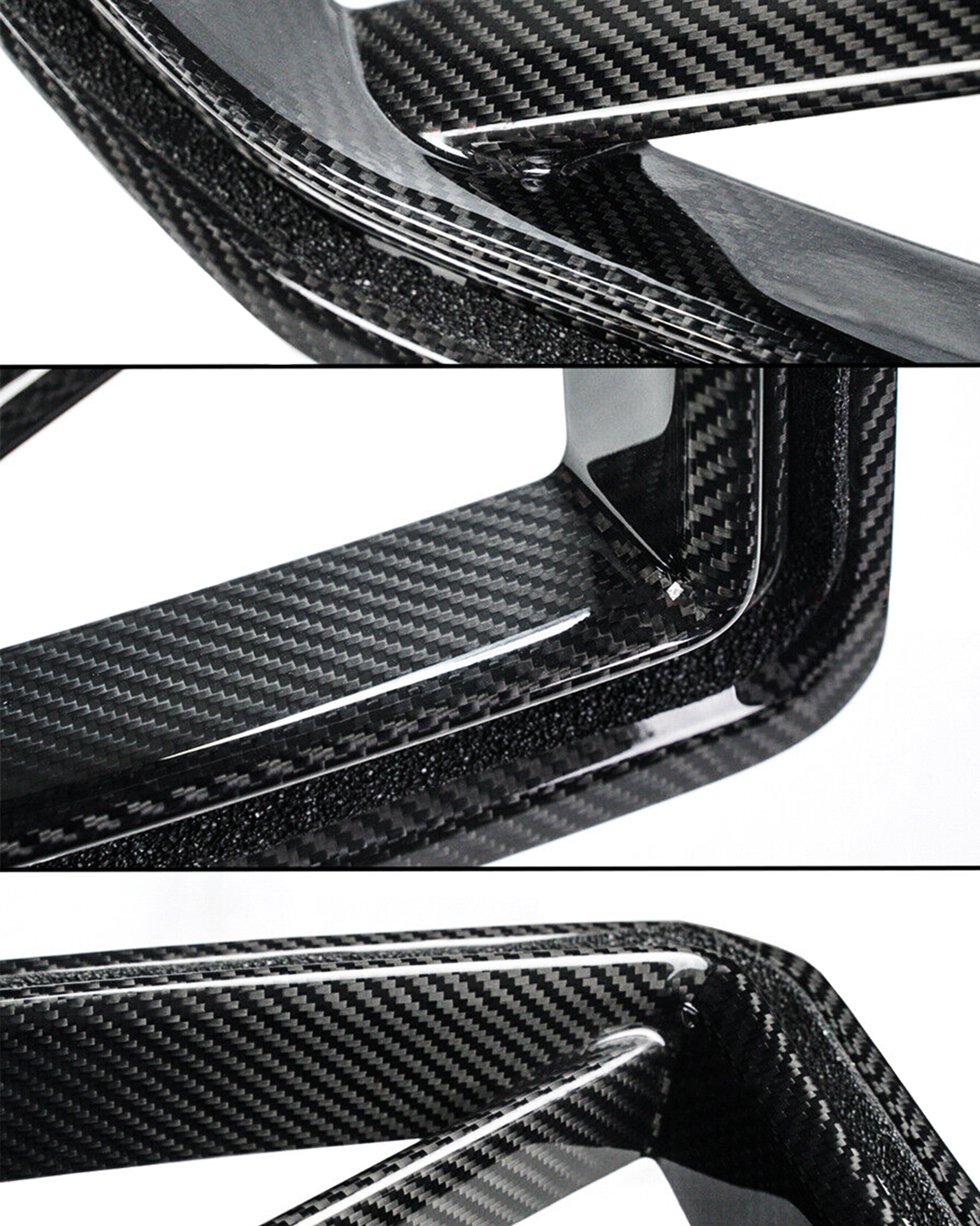 SQ Style Dry Carbon Fiber Grills – BMW G87 M2