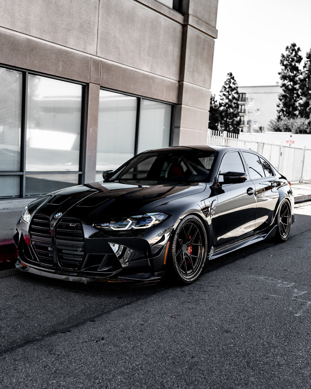 Carbon Fiber GT-Style Front Canards – BMW G80 M3 / G82 G83 M4