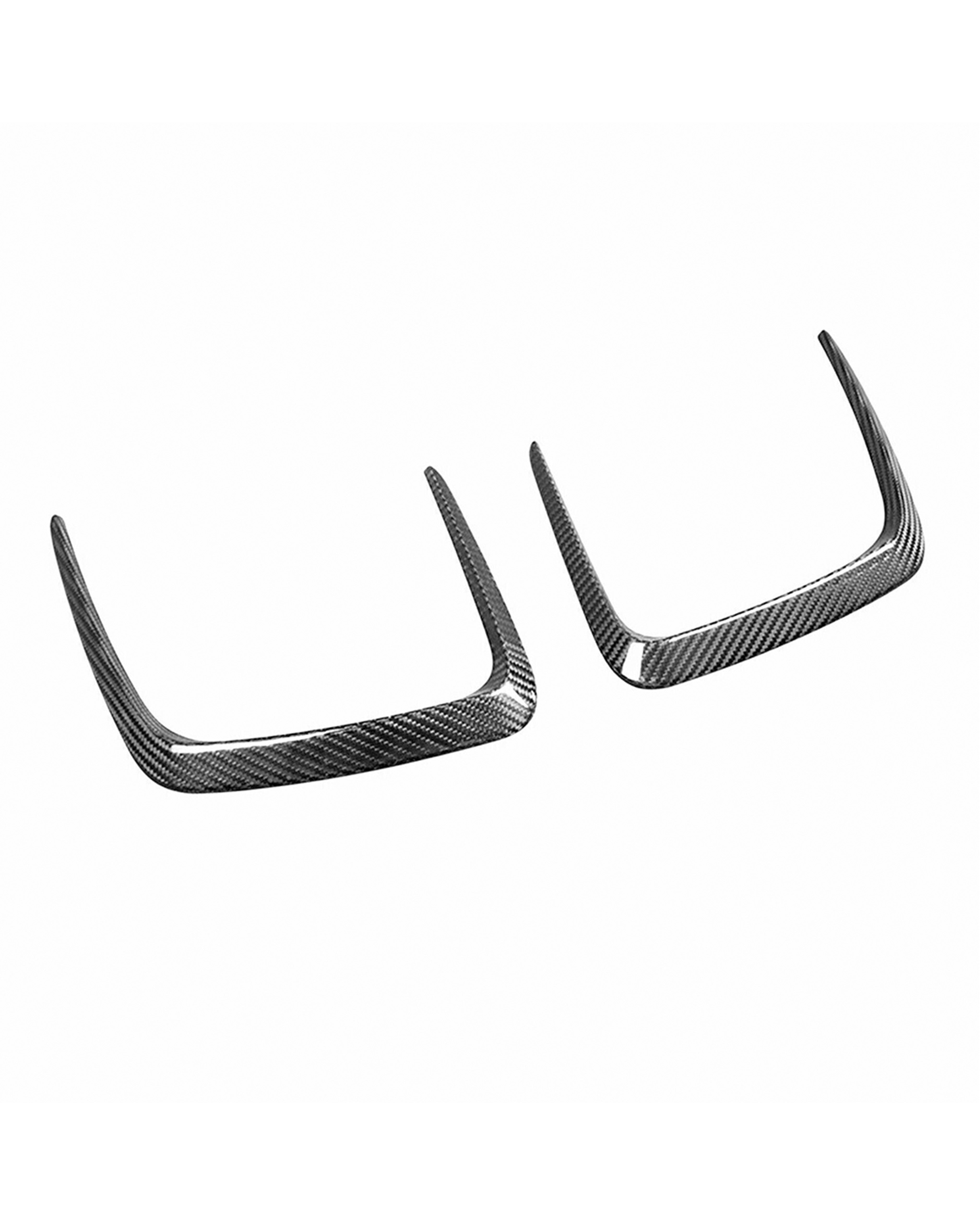 Dry Carbon Fiber Hood Vent Trims – BMW G80 M3 / G82 M4