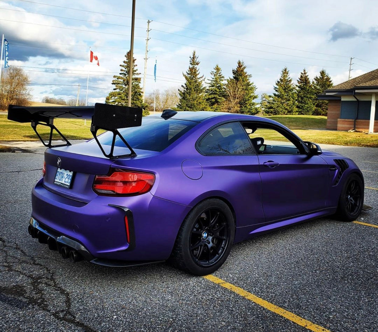 Carbon Fiber Rear Bumper Accents – BMW F87 M2 / M2C / M2CS