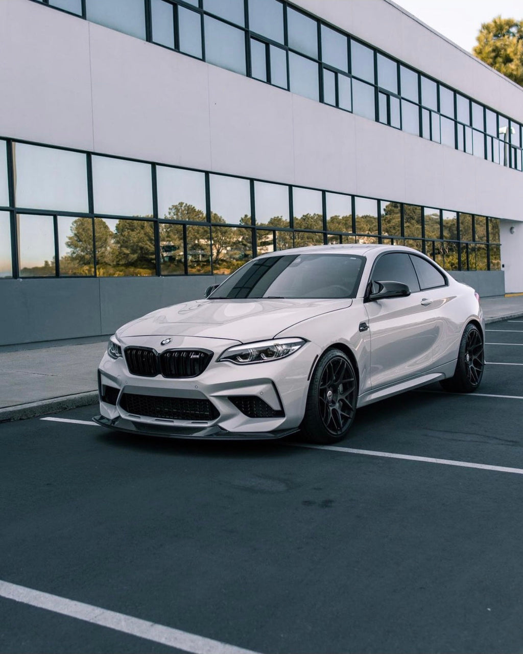 Signature Carbon Fiber Front Lip – BMW F87 M2 / M2 Competition