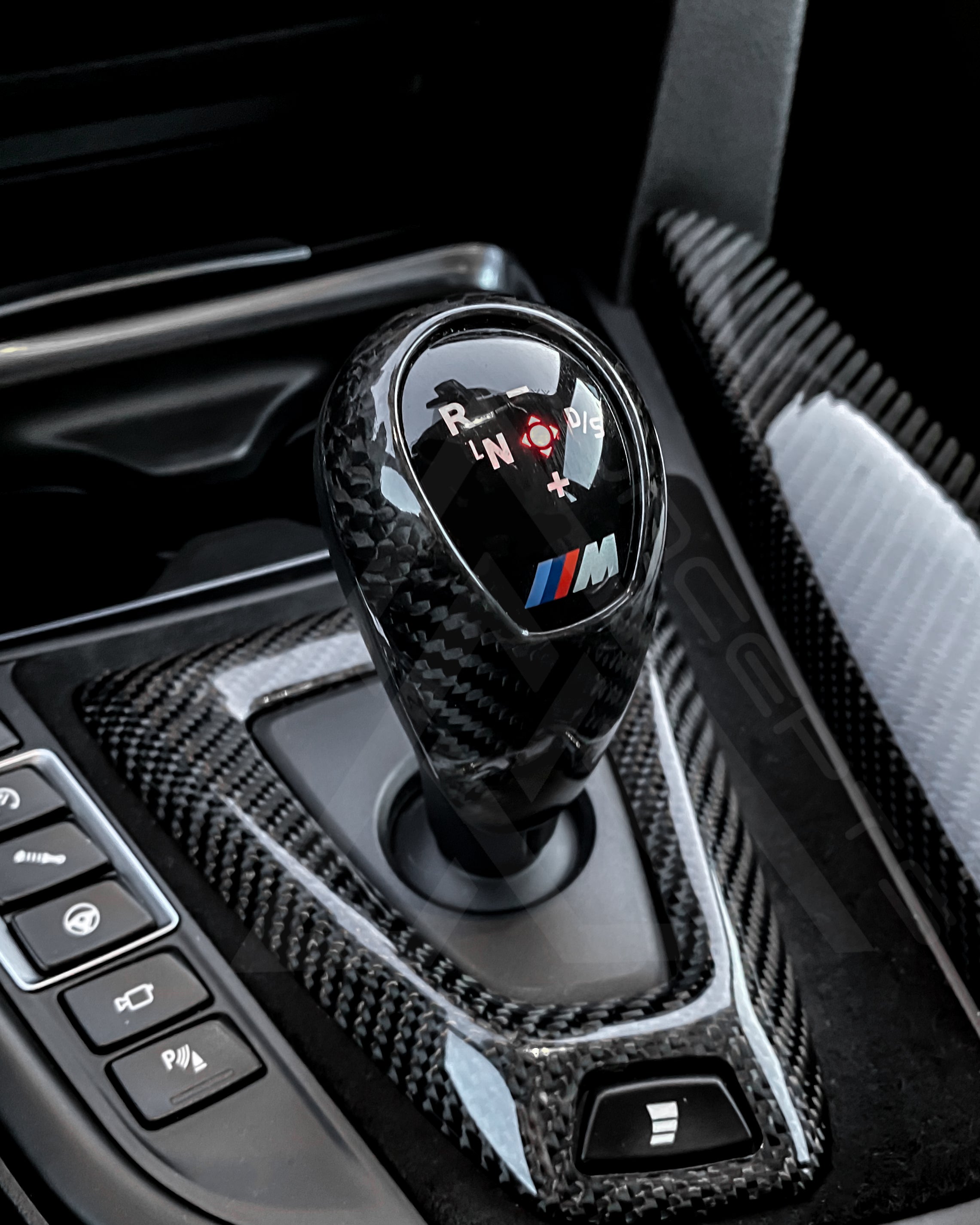 Carbon Fiber Shift Knob Trim – BMW F80 M3 / F82 F83 M4