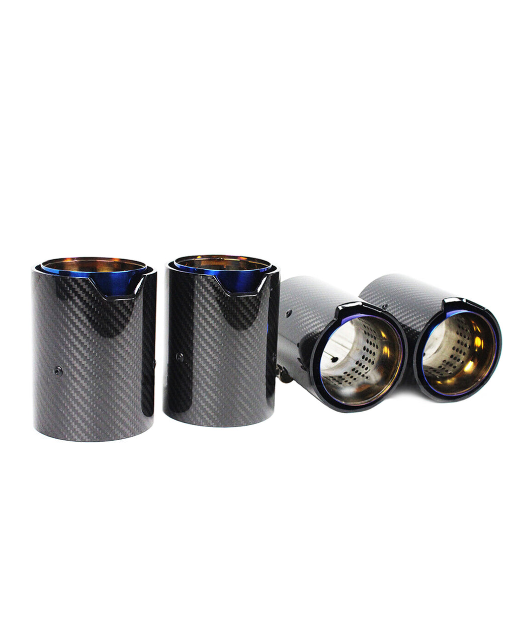 Carbon Fiber Stainless Burnt Exhaust Tips – BMW M2 / M3 / M4