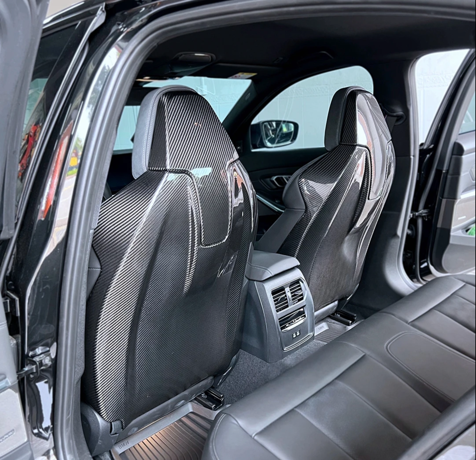 Dry Carbon Fiber Full Seat Backs – BMW G80 M3