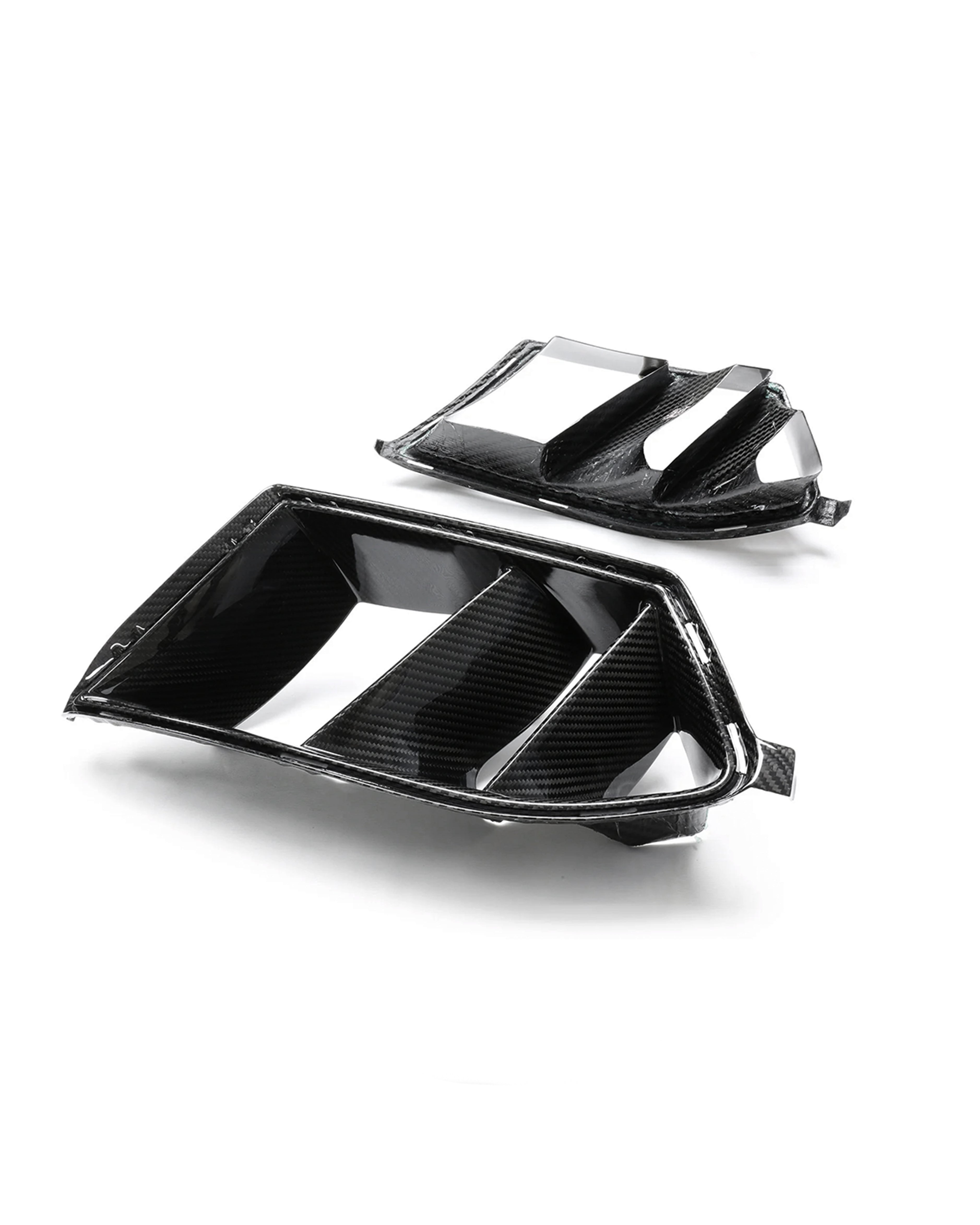 Dry Carbon Fiber Twin Lower Air Ducts – BMW G80 M3 / G82 M4