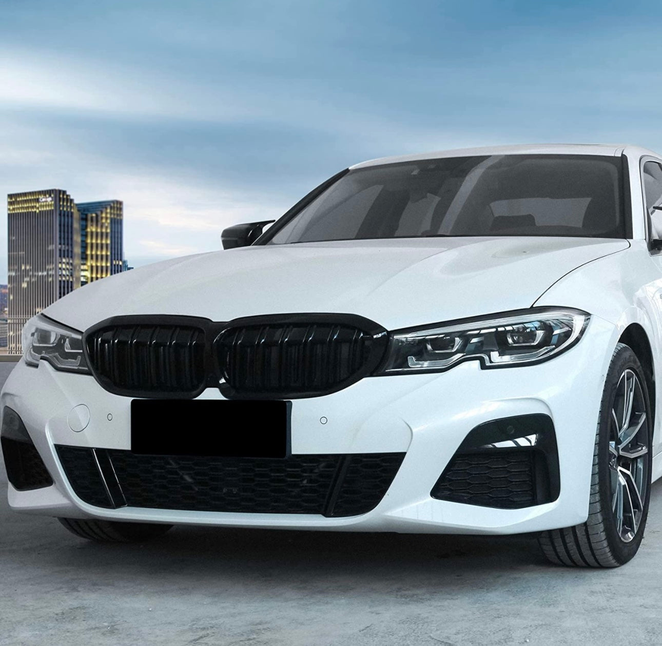 Gloss Black Front Kidney Grill – BMW G20 3 Series